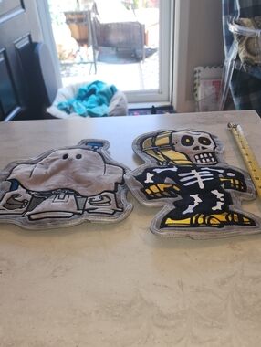 Disney Star Wars Plush Dog Toys – Ghost and Skeleton Set Of 2. C3PO & R2D2